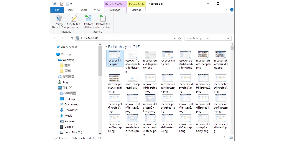 ổ cứng bị đầy bất thường