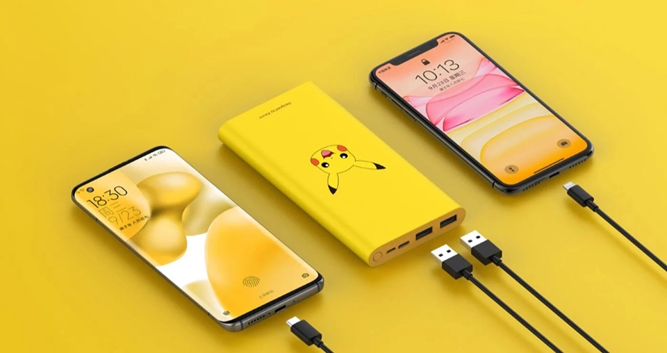 Xaiomi Mi Power Bank 3 Pikachu Edition (ảnh 3) Xaiomi Mi Power Bank 3 Pikachu Edition (ảnh 3)