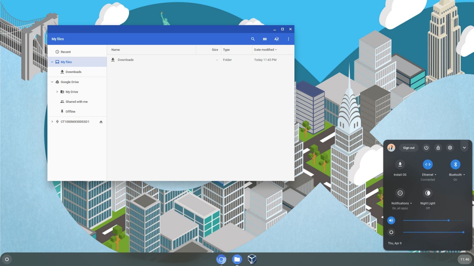 cài chrome os lên ổ cứng
