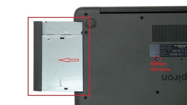 Hướng dẫn tháo pin laptop