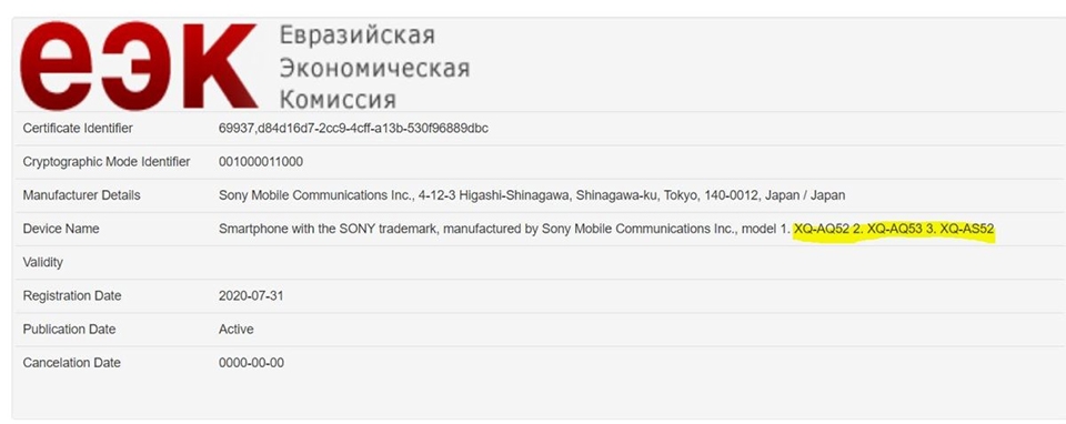 Xperia 10 II Plus với chip Snapdragon 720 đã bị hủy bỏ (ảnh 1)