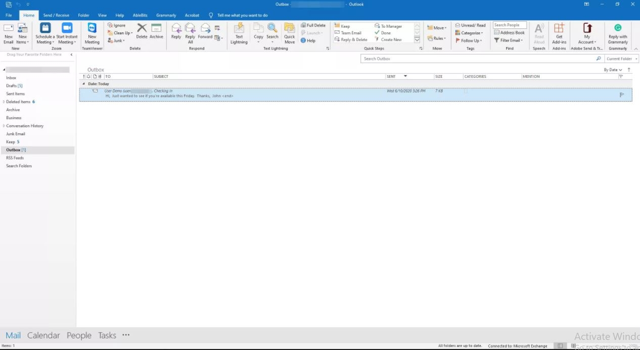Hẹn giờ gửi mail trên Outlook