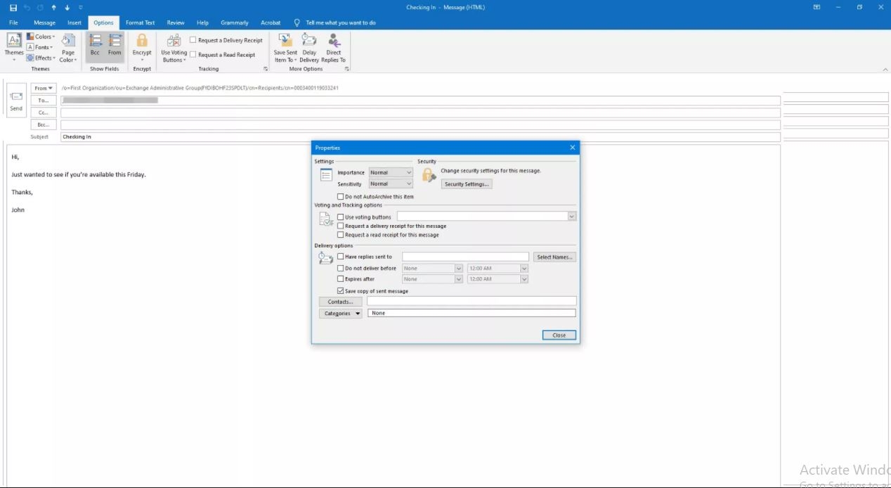 Hẹn giờ gửi mail trên Outlook