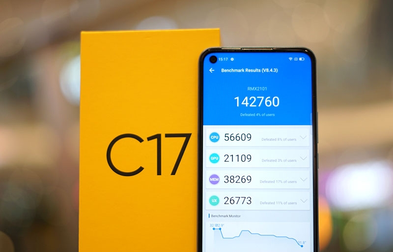 Cấu hình Realme C17