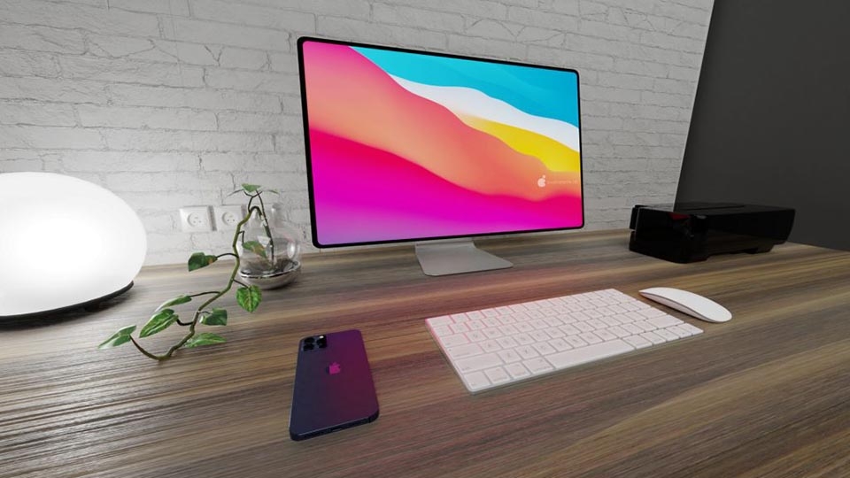 Concept iMac 2021 (ảnh 2)