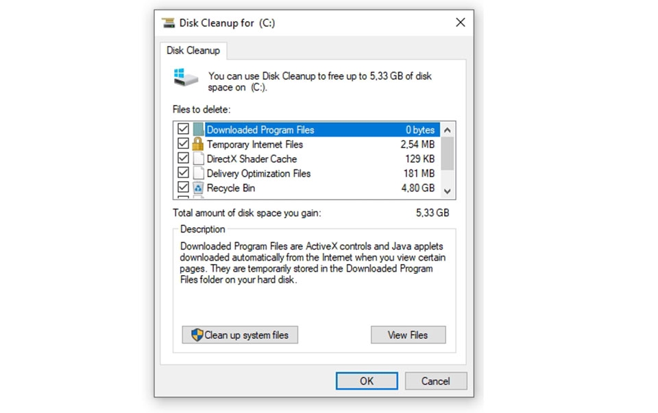 Dọn dẹp ổ cứng