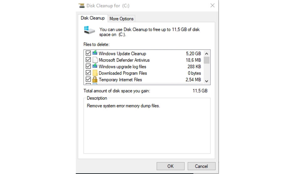 Dọn dẹp ổ cứng