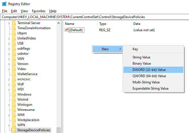 không copy được dữ liệu vào USB 4