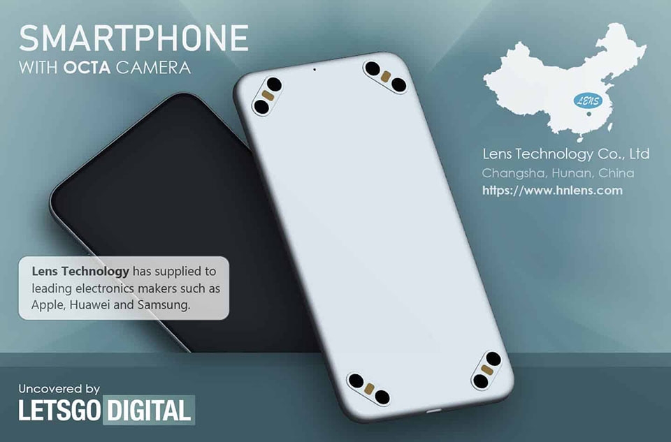 Smartphone với 8 camera sắp sửa tiến ra thị trường (ảnh 1) Smartphone với 8 camera sắp sửa tiến ra thị trường (ảnh 1)