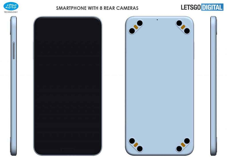 Smartphone với 8 camera sắp sửa tiến ra thị trường (ảnh 2) Smartphone với 8 camera sắp sửa tiến ra thị trường (ảnh 2)