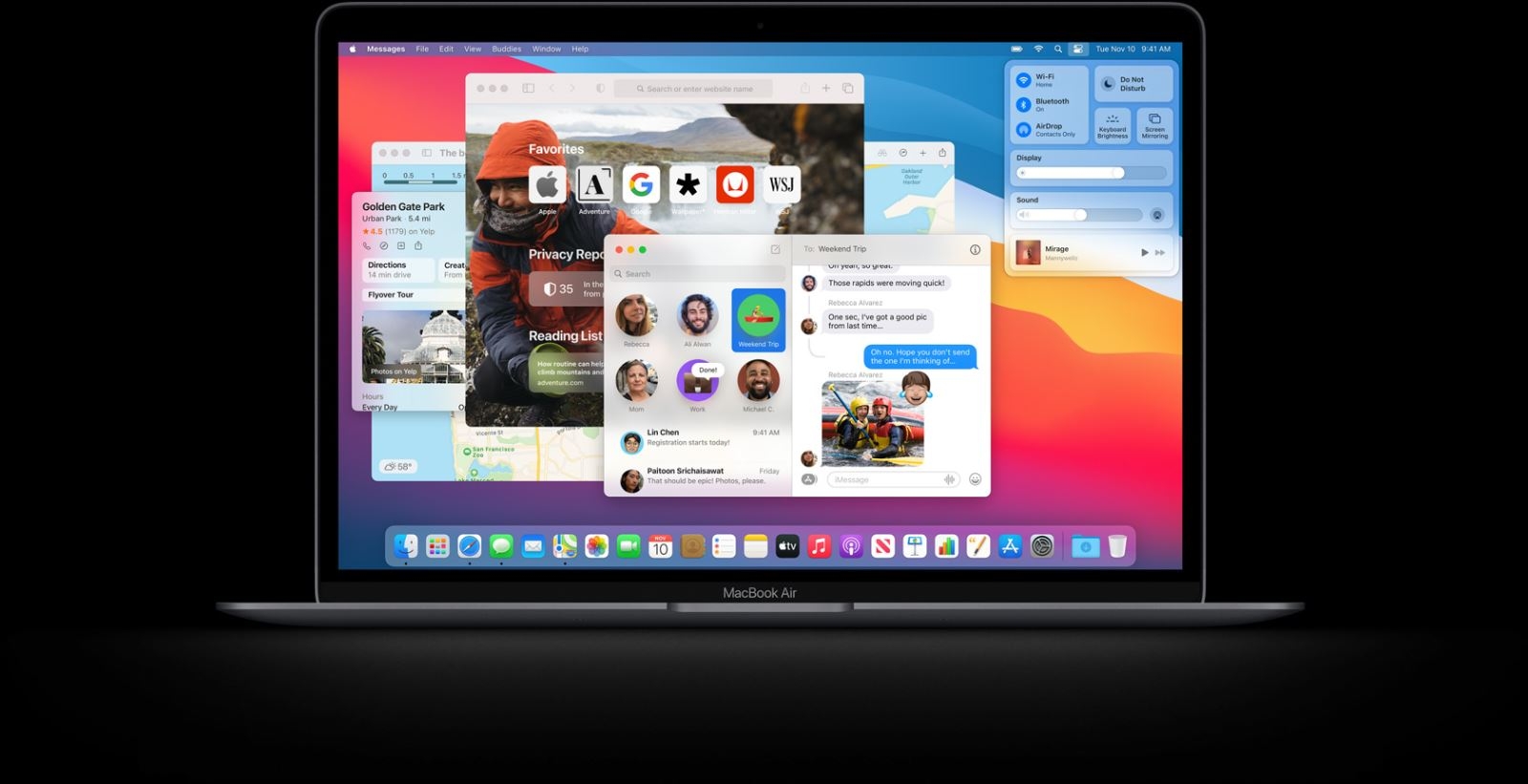 Được thiết kế một hệ điều hành tương thích riêng | Apple M1