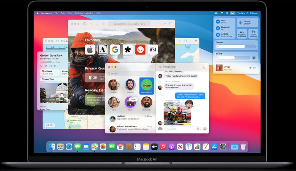 MacBook Air dùng chip M1 của Apple