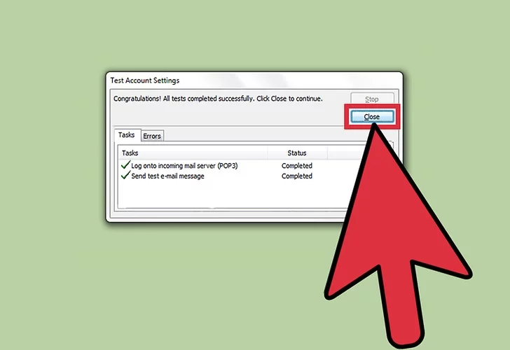 Cấu hình mail Outlook 2010