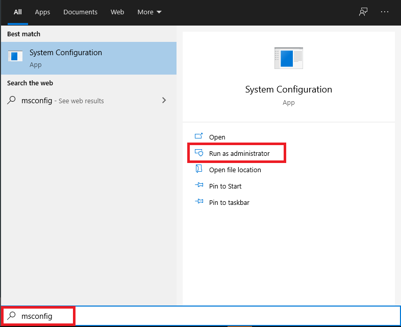 thực hiện clean boot windows 10 - hình 1