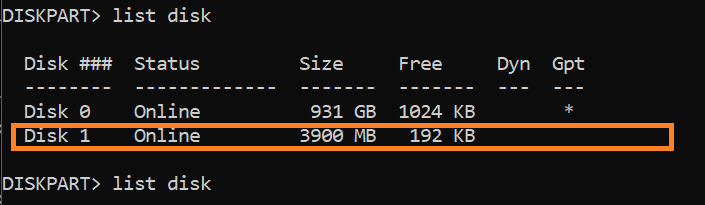 sửa lỗi USB bị chia thành 2 ổ - hình 3