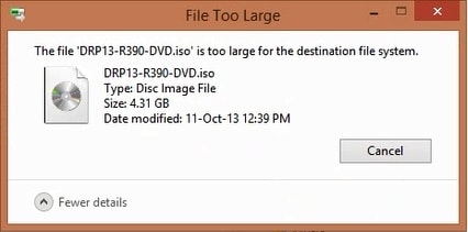 file lớn hơn 4GB