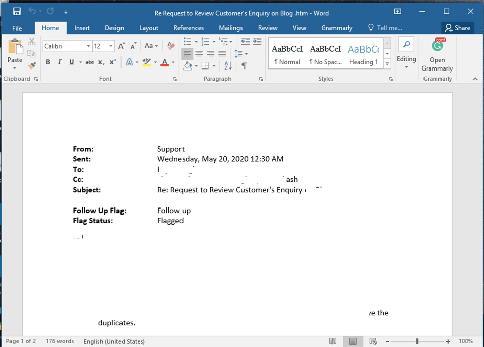 Sao lưu email Outlook vào ổ cứng