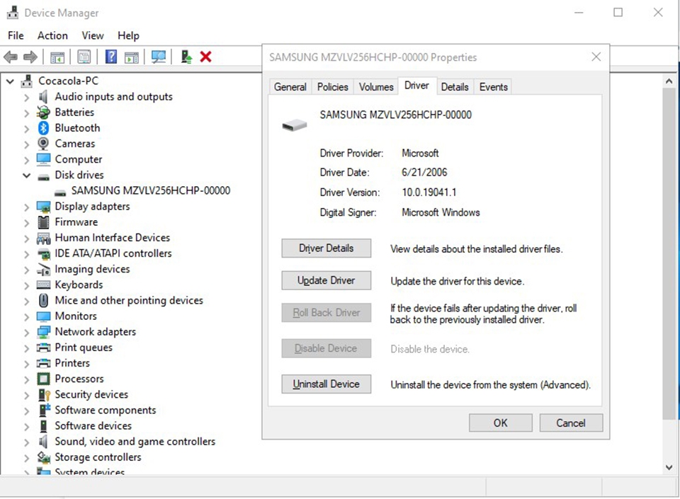 Máy tính không nhận ổ cứng di động Máy tính không nhận ổ cứng di động