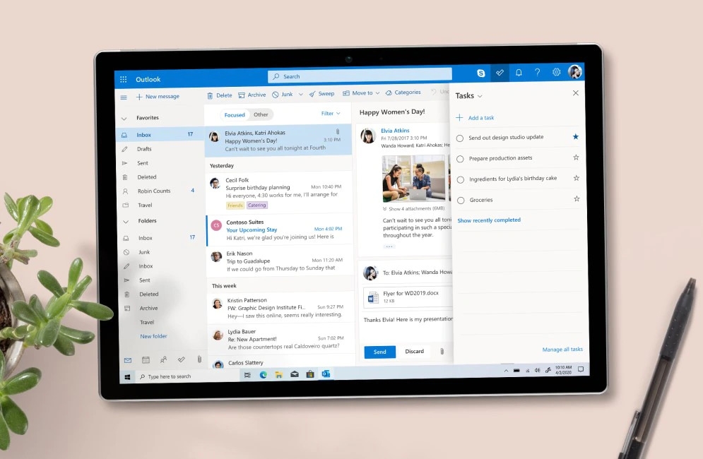 Outlook là gì? Hướng dẫn cài đặt và sử dụng Outlook