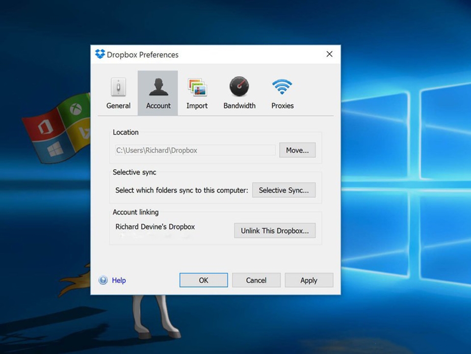 Đồng bộ Dropbox trên máy tính