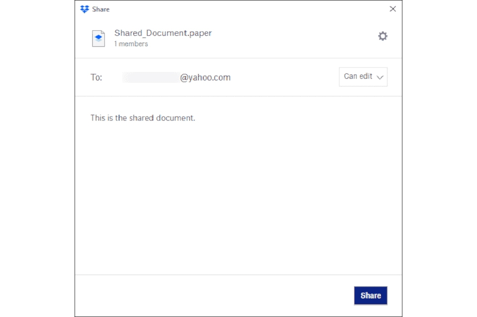 Cách chia sẻ file trên Dropbox Cách chia sẻ file trên Dropbox