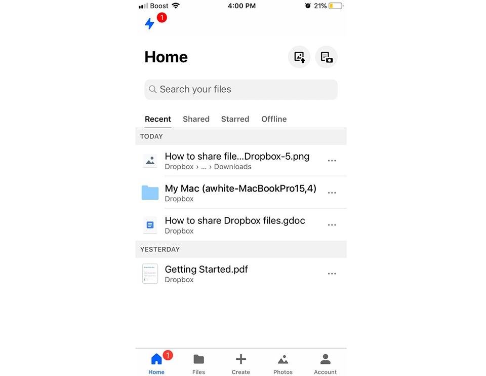 Cách chia sẻ file trên Dropbox Cách chia sẻ file trên Dropbox