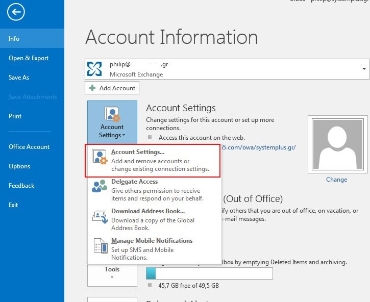 Khắc phục gửi mail đi bị trùng lặp trong Outlook