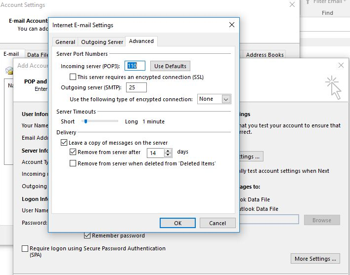 Khắc phục gửi mail đi bị trùng lặp trong Outlook