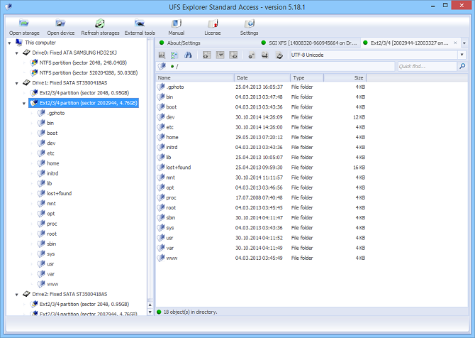UFS Explorer Standard Access
