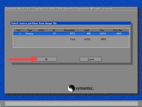 hướng dẫn ghost win 10 từ ổ cứng 12