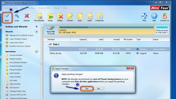 phần mềm gộp ổ đĩa Windows 10 - hình 5