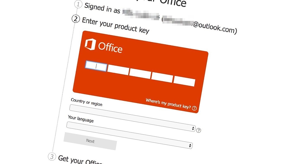 Lấy lại KEY bản quyền Office 365 Lấy lại KEY bản quyền Office 365