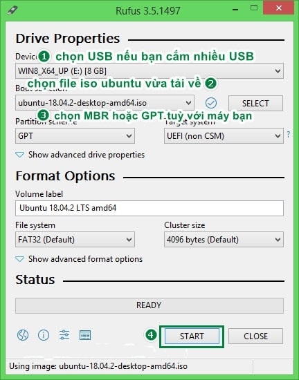 tạo USB cài Ubuntu - hình 1