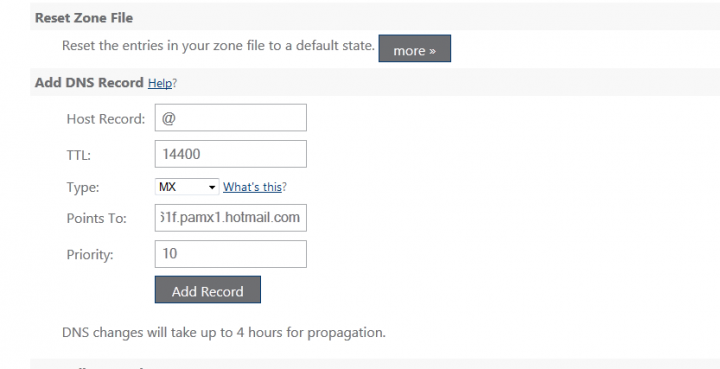 Tạo email tên miền riêng với Outlook - Bước 5