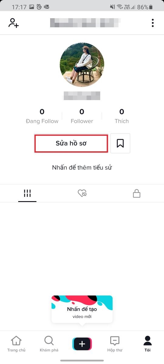 Mẹo tạo Avatar trong suốt trên Tik Tok chỉ với vài bước đơn giản 5