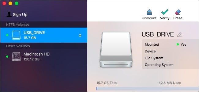 Paragon NTFS for Mac