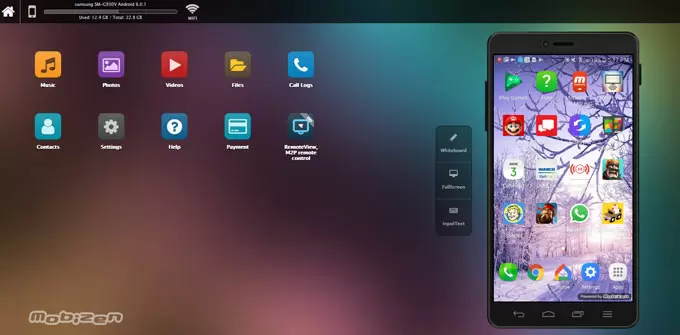 điều khiển điện thoại bằng máy tính qua cáp USB 2
