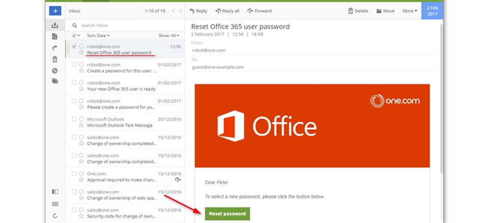 Lấy lại mật khẩu Office 365 Lấy lại mật khẩu Office 365