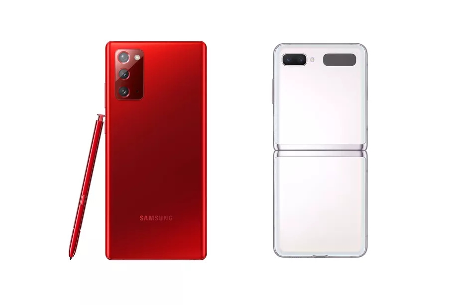 Samsung Galaxy Note 20 5G và Galaxy Z Flip 5G có màu mới
