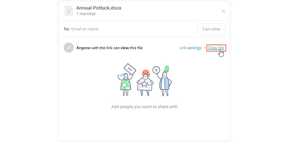 Chia sẻ bài qua Dropbox Chia sẻ bài qua Dropbox