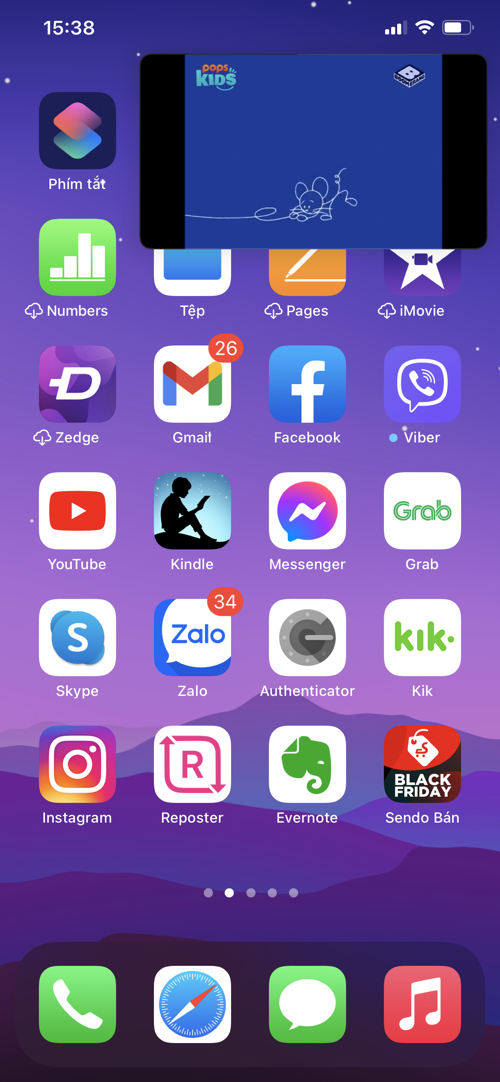 Xem video clip YouTube chế độ thu nhỏ trên iOS 14
