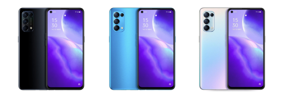 Ảnh Render OPPO Reno5