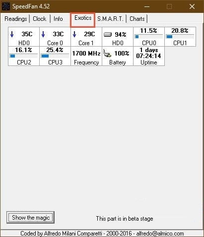 sử dụng phần mềm speedfan - hình 5