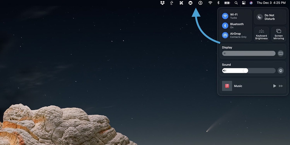 Tùy chỉnh thanh menu macOS Big Sur Tùy chỉnh thanh menu macOS Big Sur