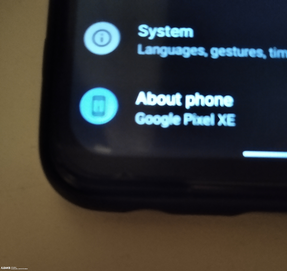 Thông tin Google Pixel XE (ảnh 3)