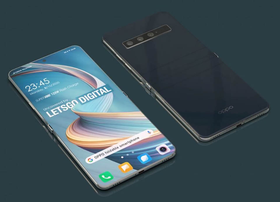 Bằng sáng chế OPPO về smartphone màn hình gập dọc (ảnh 2)