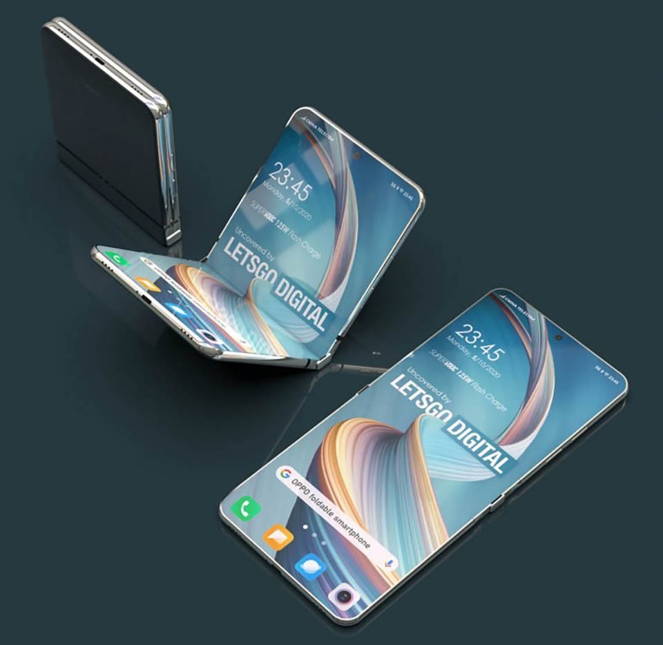 Bằng sáng chế OPPO về smartphone màn hình gập dọc (ảnh 3)
