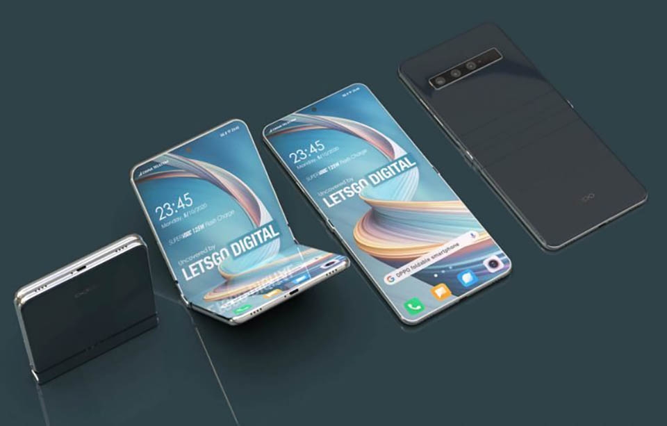 Bằng sáng chế OPPO về smartphone màn hình gập dọc (ảnh 5)