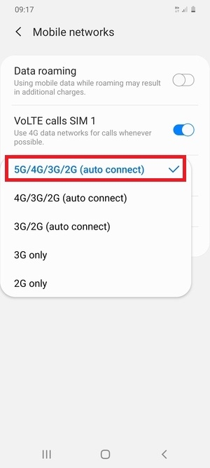 kiểm tra điện thoại có hỗ trợ 5g không 5