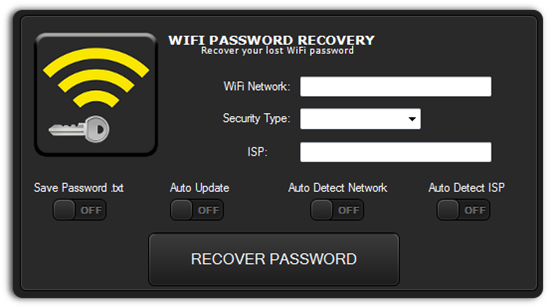 WiFi pass recovery & backup
